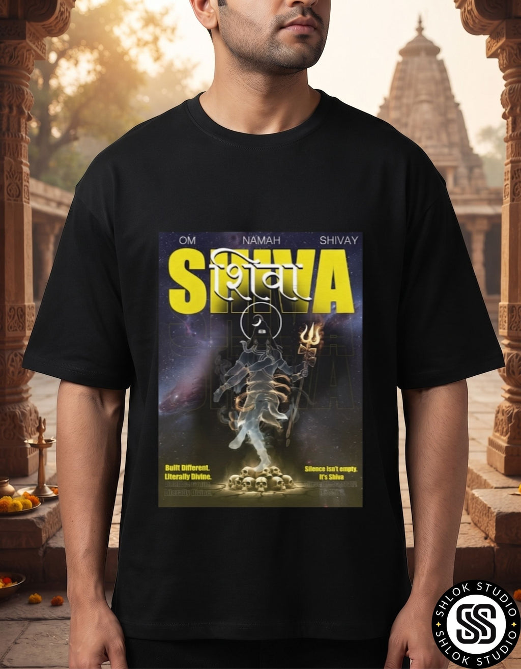 Om Nanah Shivay | Unisex Oversized Standard T-Shirt