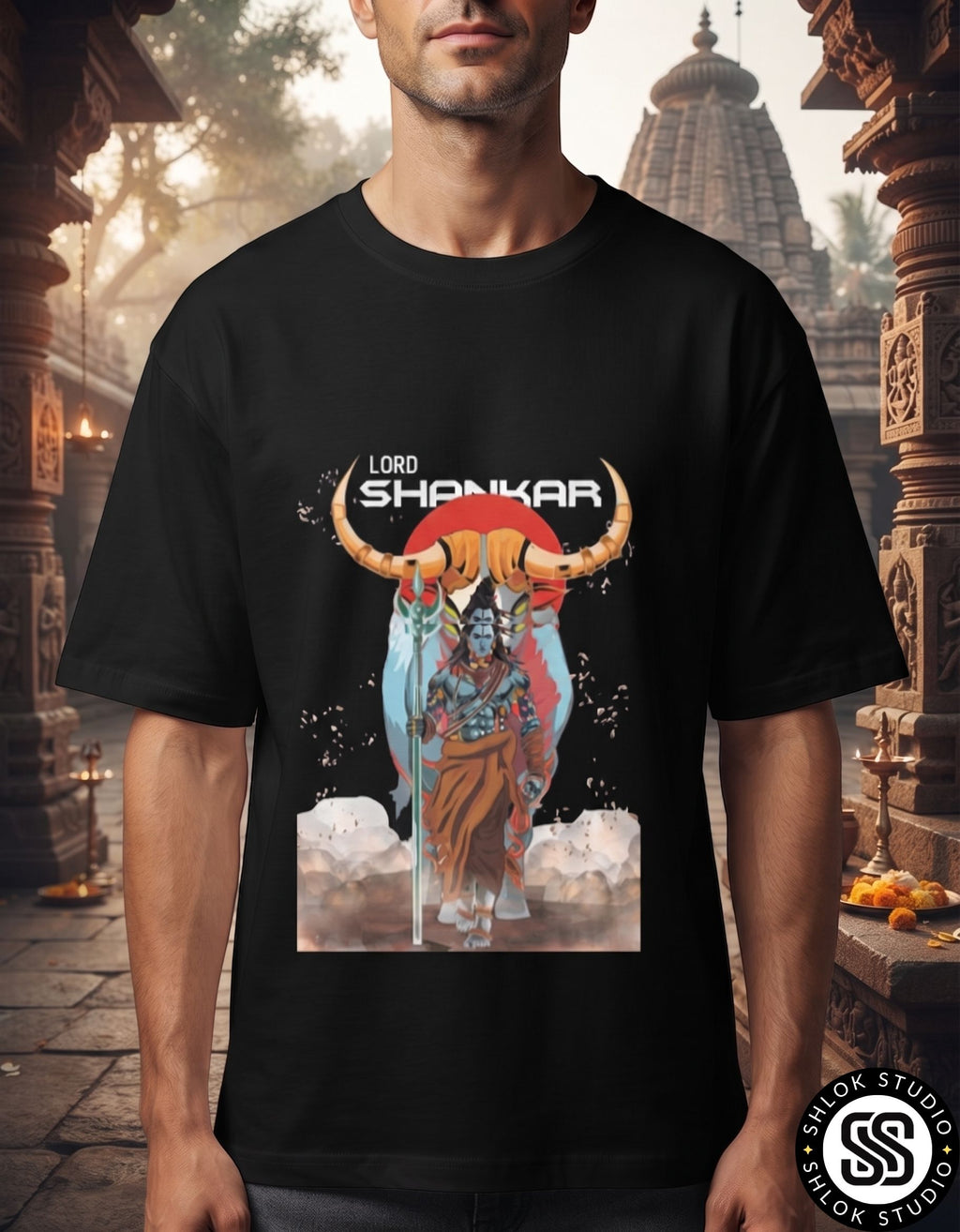 Lord Shankar | Unisex Oversized Standard T-Shirt